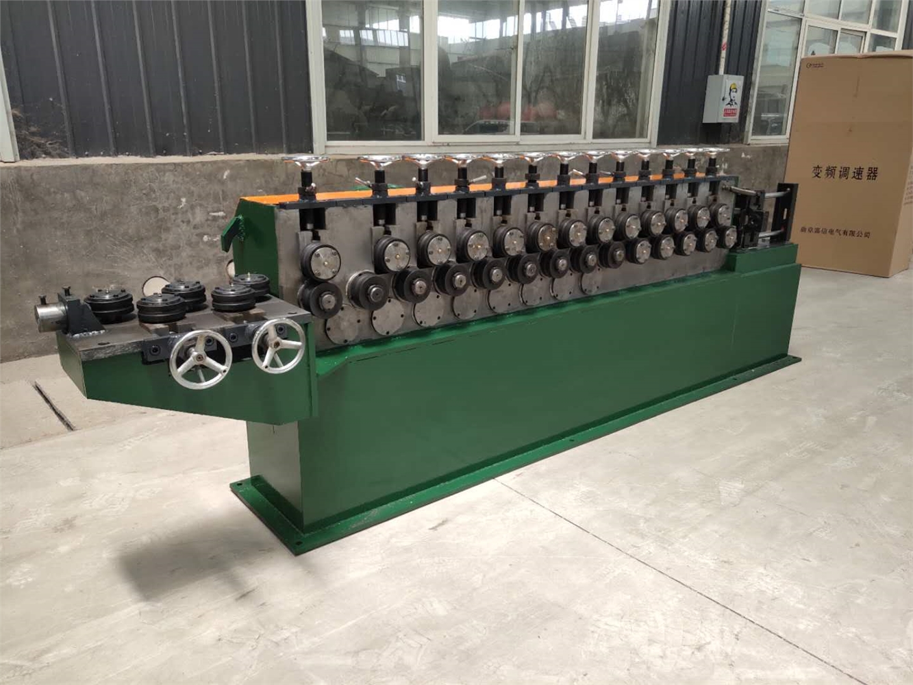 客戶高速調(diào)直機(jī)生產(chǎn)線現(xiàn)場(chǎng)